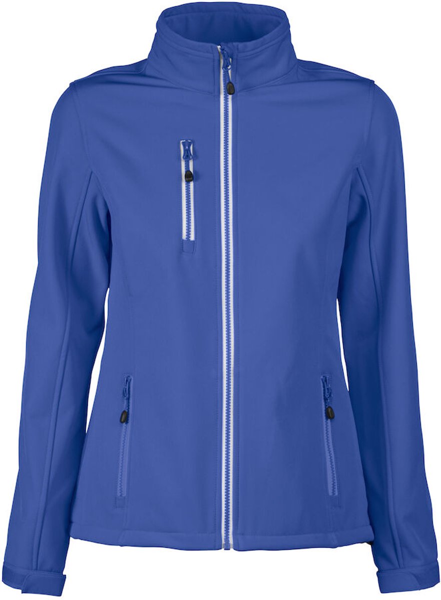 Printer Softshell Jas Vert Lady 2261050 Blauw - Maat M