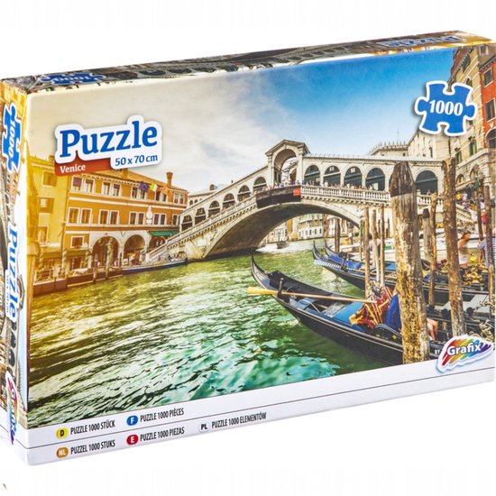 Pack économique de 4 Puzzles ! Puzzle Grafix 4x1000 pièces (4 Adultes) - Remise sur quantité - Puzzles - 4 Puzzles différents