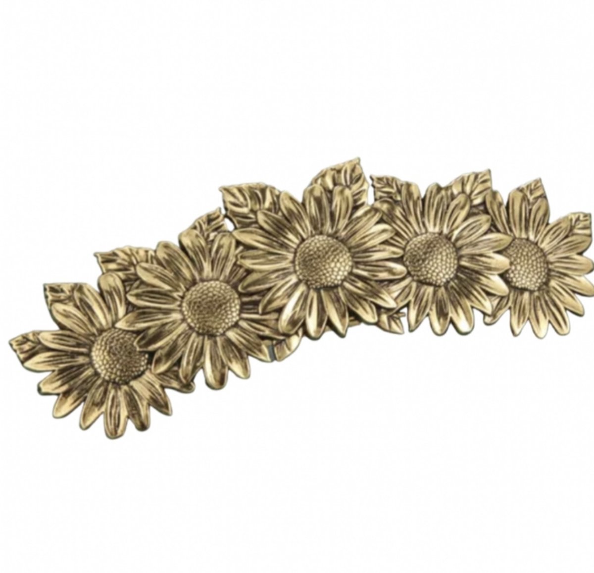 Haarklem-Margriet-Goudkleurig-Metaal - Charme Bijoux