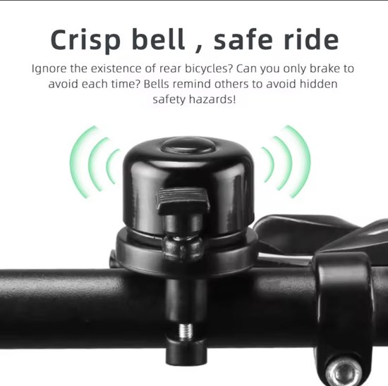 Fietsbel - Tracker - Fiets tracker - Fiets - Veilig - Anti diefstal - Tag - Micflip - slimme fietsbel - Apple Find My fietsbel - fietsbel met gps - fietstracker - anti-diefstal fietsbel - waterdichte fietsbel - fietsbel met ingebouwde gps - geluid
