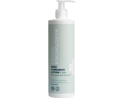 DermaKnowlogy+ - MD22 Carbamide Lotion 7,5% 400 ml - voor Droge Ruwe en Schilferige Huid - met Ureum Shea Butter en Niacinamide - Parfumvrij