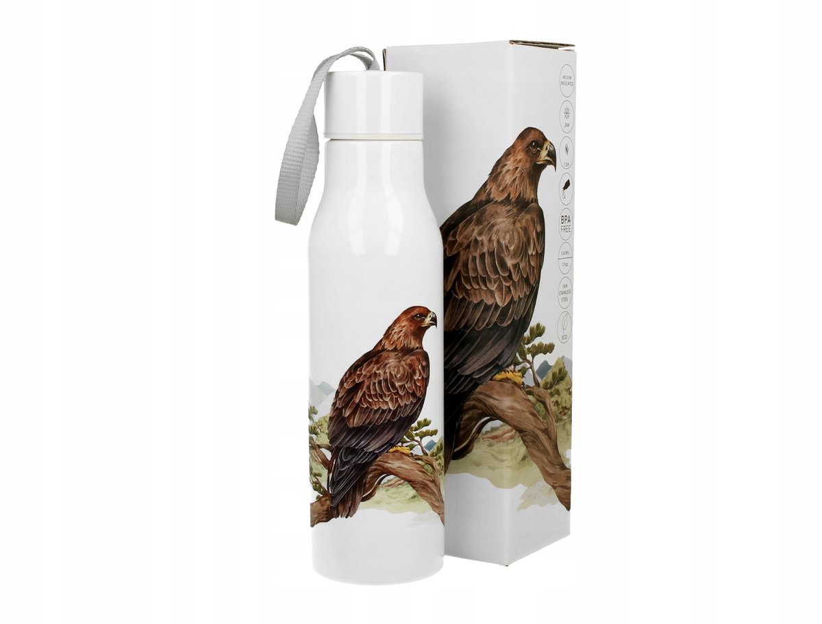Duo Gift Thermosfles 'Ptasi Świat' - Krachtige Adelaar, 500ml