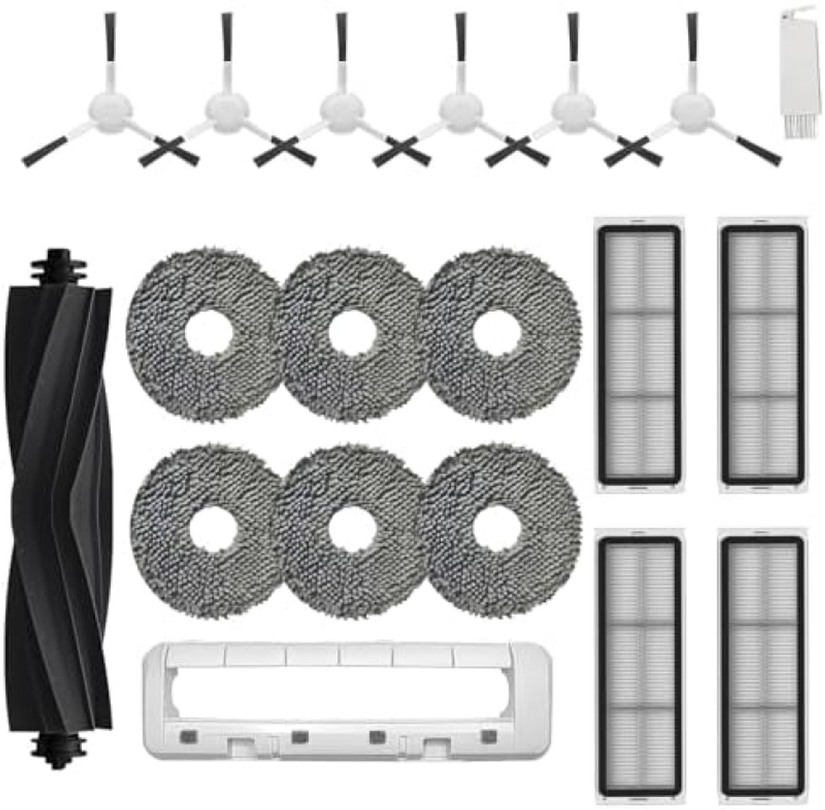 PromoHome Vervangingsset Robotstofzuiger - 18 Delen Accessoires Pakket