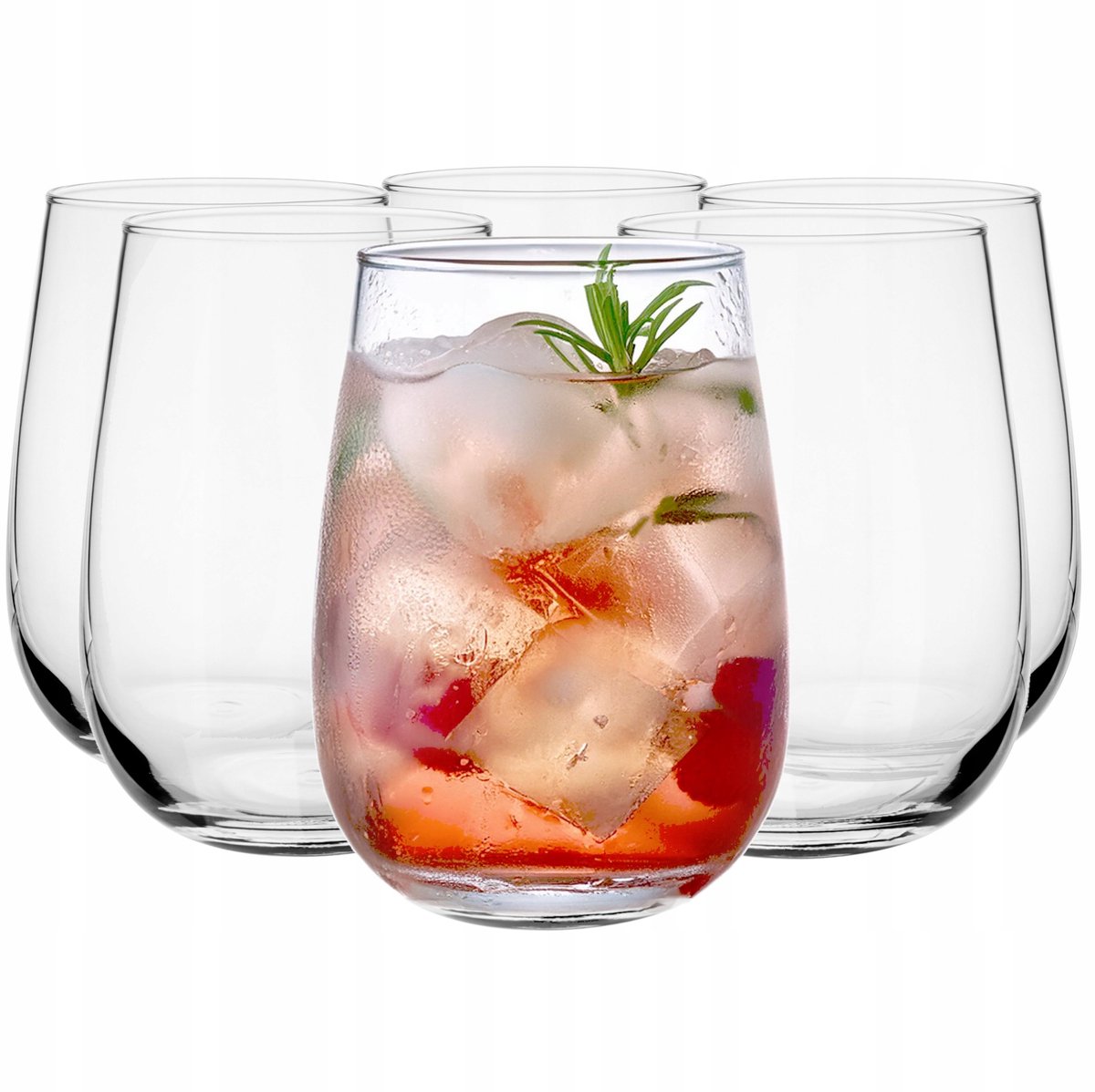 Glasmark Gaja Glazenset - 6 noppen, 330 ml, voor drankjes en desserts