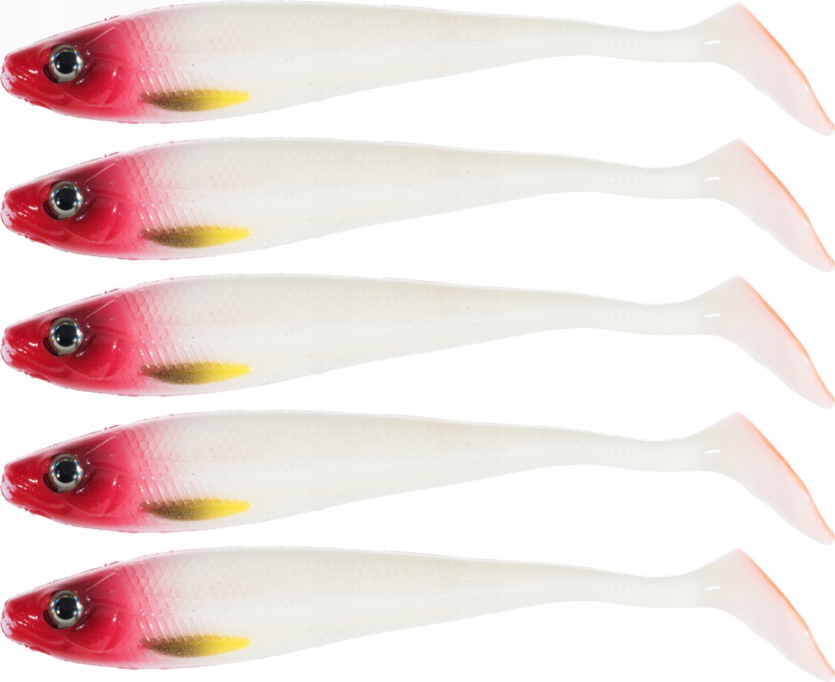 Jaxon Intensa Dominator 8,5 cm rubberen kunstaas - 5 stuks