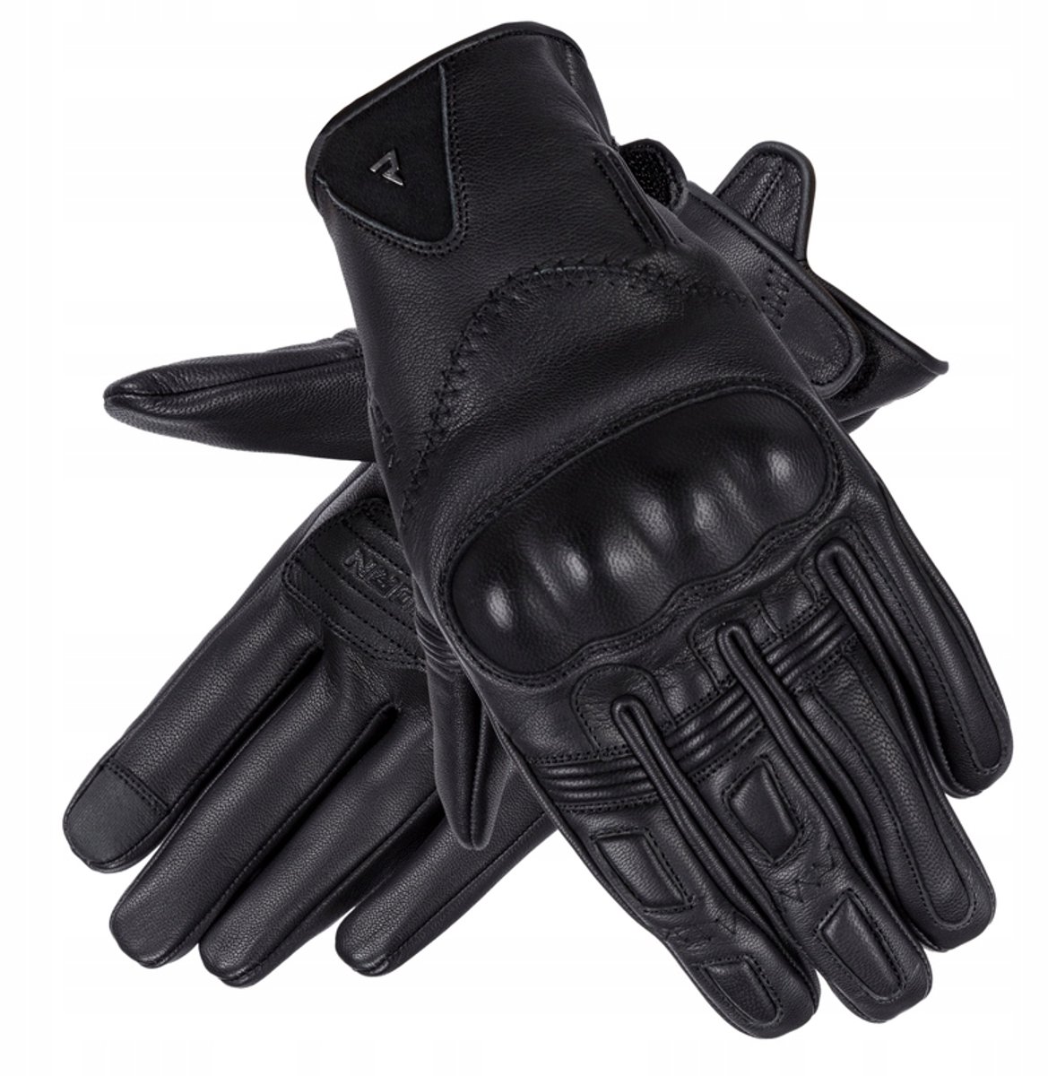 Rebelhorn Thug II leren motorhandschoenen heren zwart maat M
