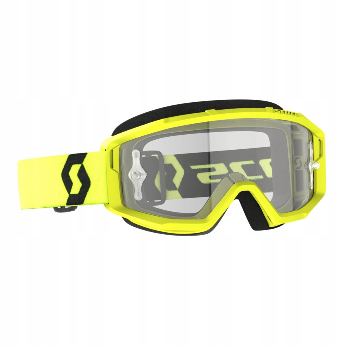 Scott Primal Cross/Enduro-bril - Heldere lens, Geel/Zwart