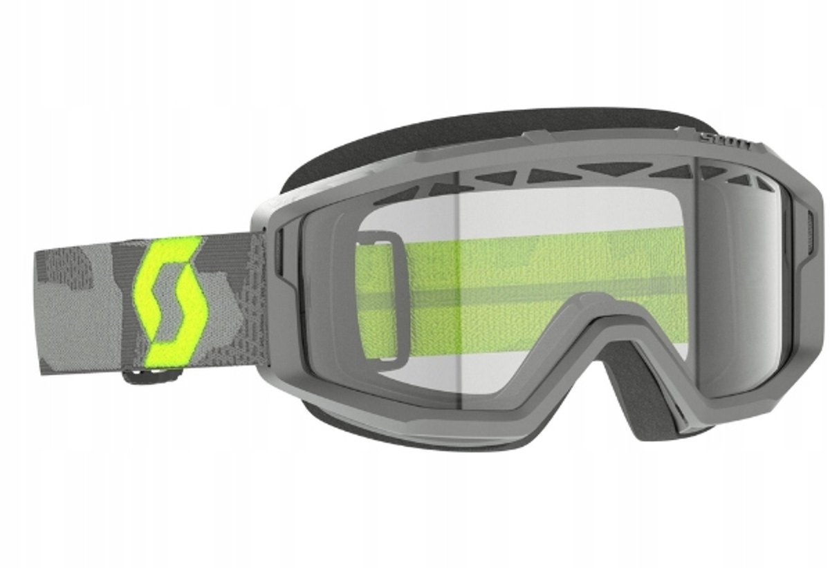 Scott Primal Enduro Goggles - Grijs/Neon Geel | Helder
