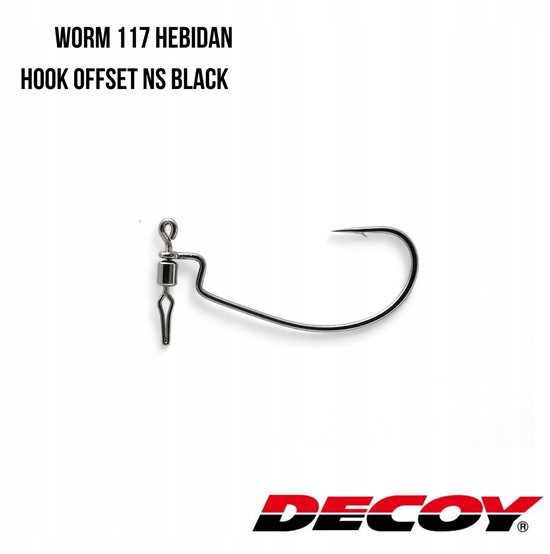 Decoy Worm117 HD Offsethaak #1 (5 stuks) - Vissen — afbeelding 3