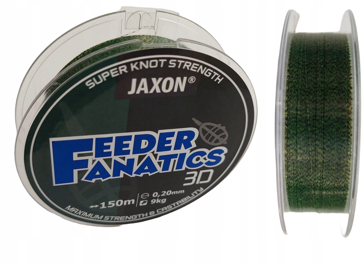 Jaxon Feeder Fanatics Vislijn 0,18mm 150m 7kg 3D Camouflage