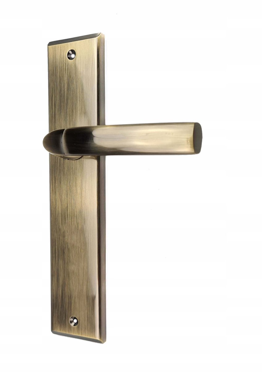 SPACE Deurklink Patina Zonder Gat Links - Duurzaam Zink-Aluminium