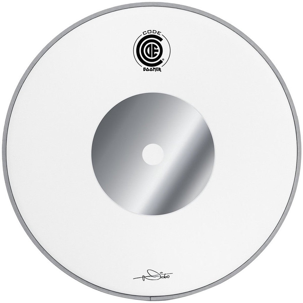 Code Drum Heads Boomer Clear Nicko McBrain tomvel, 16 inch