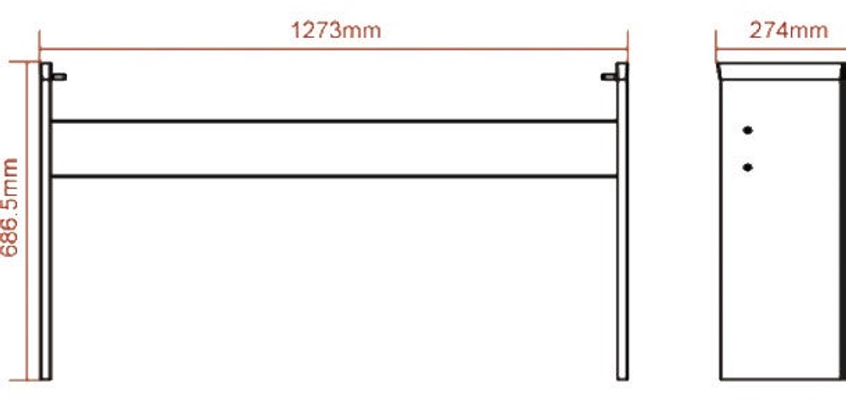 Fazley FSP-ST1-W onderstel voor FSP-200-W