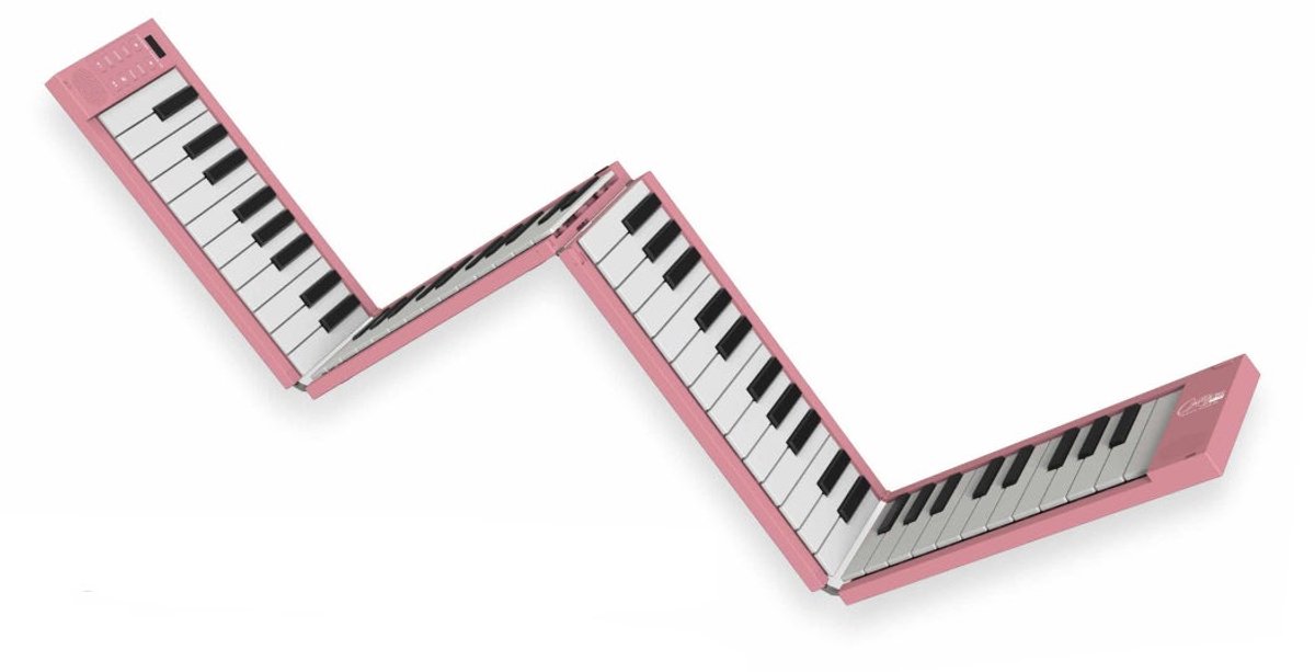 Carry-On Folding Piano Pink opvouwbare piano 88 toetsen