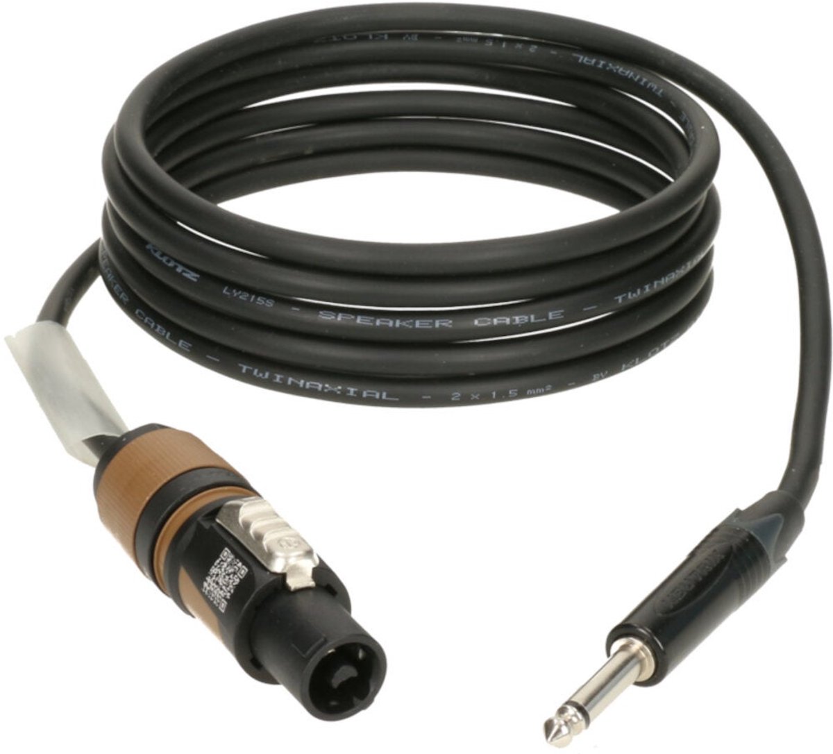 Klotz SC1-L2FP1000 luidsprekerkabel speakon - jack 10 meter