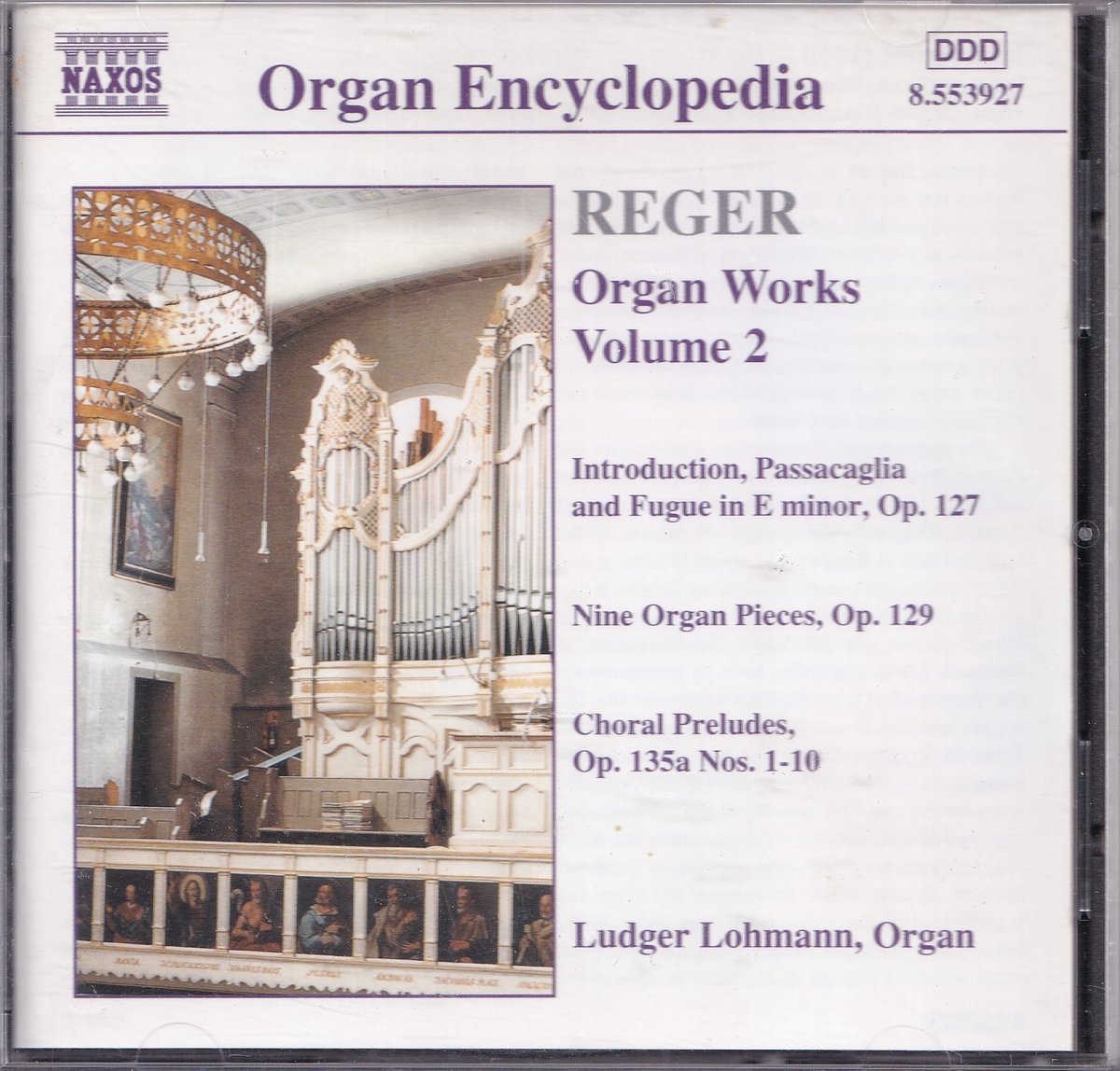Organ Works vol. 2 - Max Reger - Ludger Lohmann