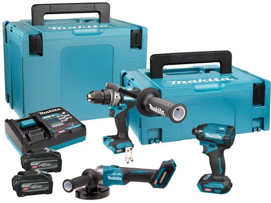 Makita DK0053G Haakse slijper set (GA9020 & 9558HN) in koffer - 2200W / 840W - 230mm / 125mm Makita DK0053G Haakse slijper set (GA9020 & 9558HN) in koffer - 2200W / 840W - 230mm / 125mm
