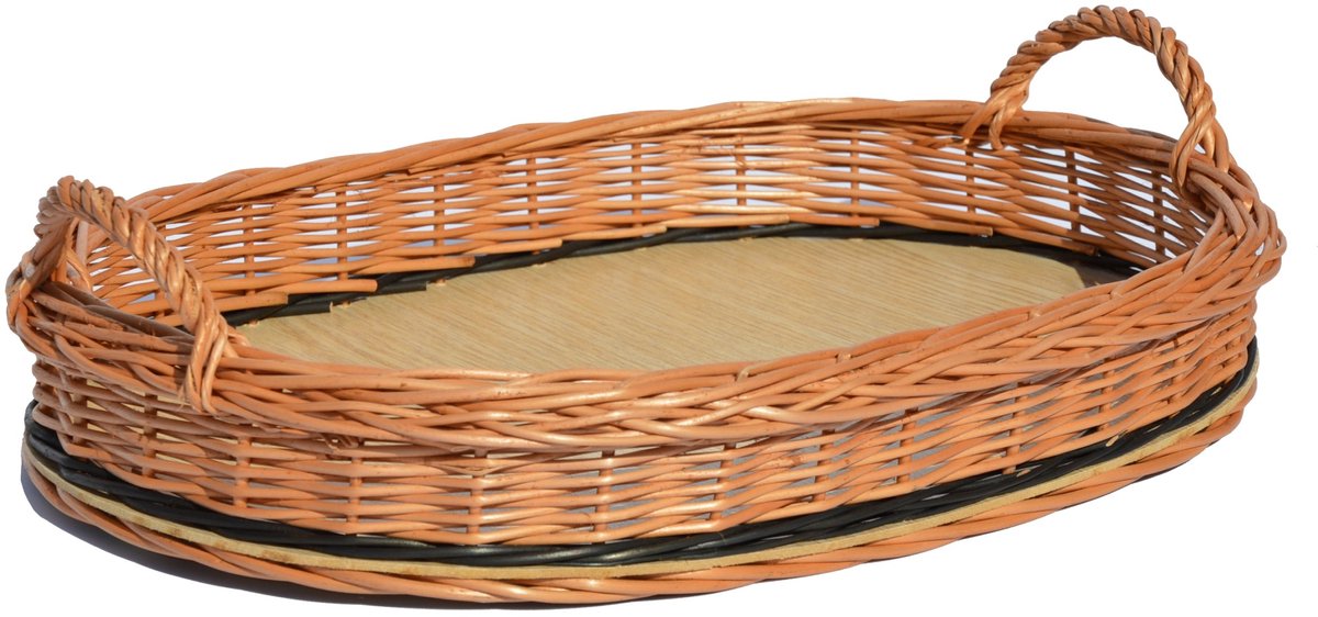 Grote Wikkelen Dienblad 44 cm - Stevig & Decoratief