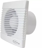 Badkamerventilator met Vochtsensor en Timer 100 mm wit - pRim100HS