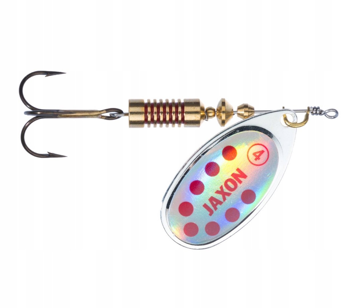 Jaxon Holo Select Contra Spinner - Maat 4 - 10g - Holografisch