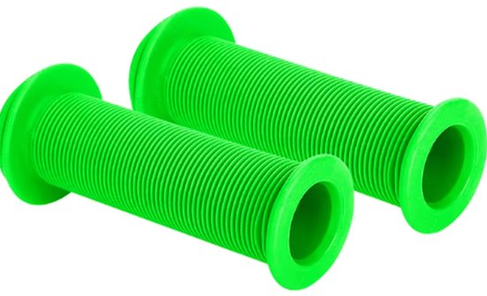 Rieba® Fietsslot 4-delige Set Grijs / Groen - Kinderslot voor Kinderfiets - Inclusief Fietsbel - Spaakversiering & Handvatten - Accessoires voor Kinderen - Fiets Kind - Grijs / Groen van Rieba — afbeelding 4
