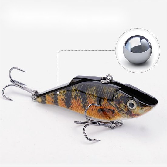 Wobbler Vissen Kunstaas 7cm 13g voor Snoek, Baars, Meerval — afbeelding 2