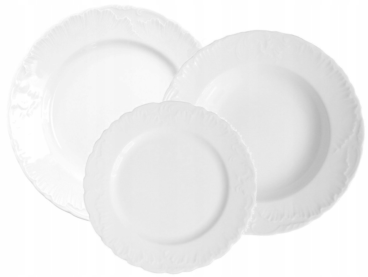 Servies MARIA ROCOCO 18-delig voor 6 personen - PFP Ćmielów