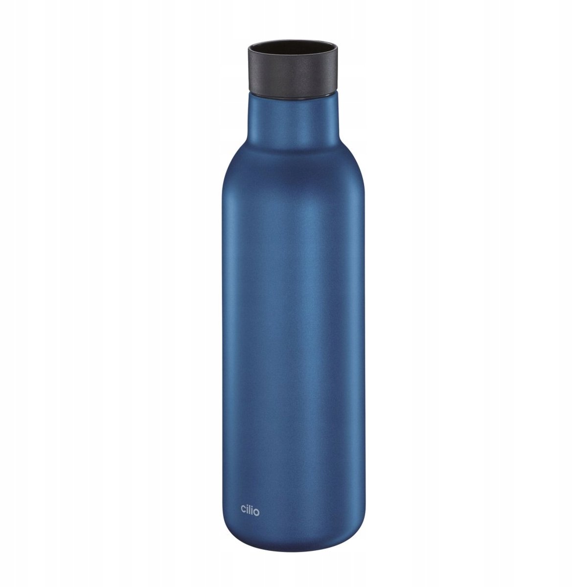 Cilio Thermosfles 0,45L Mat Blauw - 24u Koud, 18u Warm