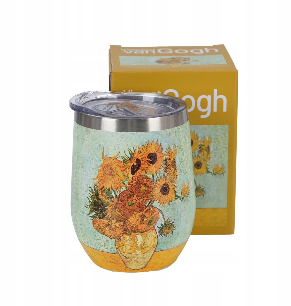 Van Gogh Zonnebloemen Thermosbeker - Kunstzinnig en Praktisch