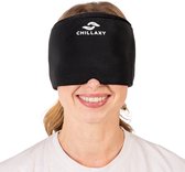 Chillaxy Migraine Masker - Hoofdpijn Muts - Icepack - Coldpack - 2025 Model verstelbaar met klittenband