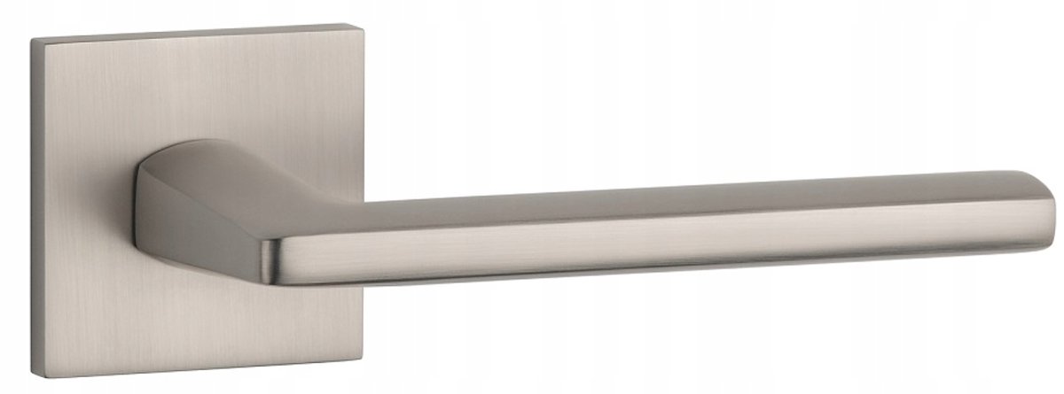 Eura Slanke Deurkruk Nikkel Vierkant Rozet 7mm - Stijlvol & Modern