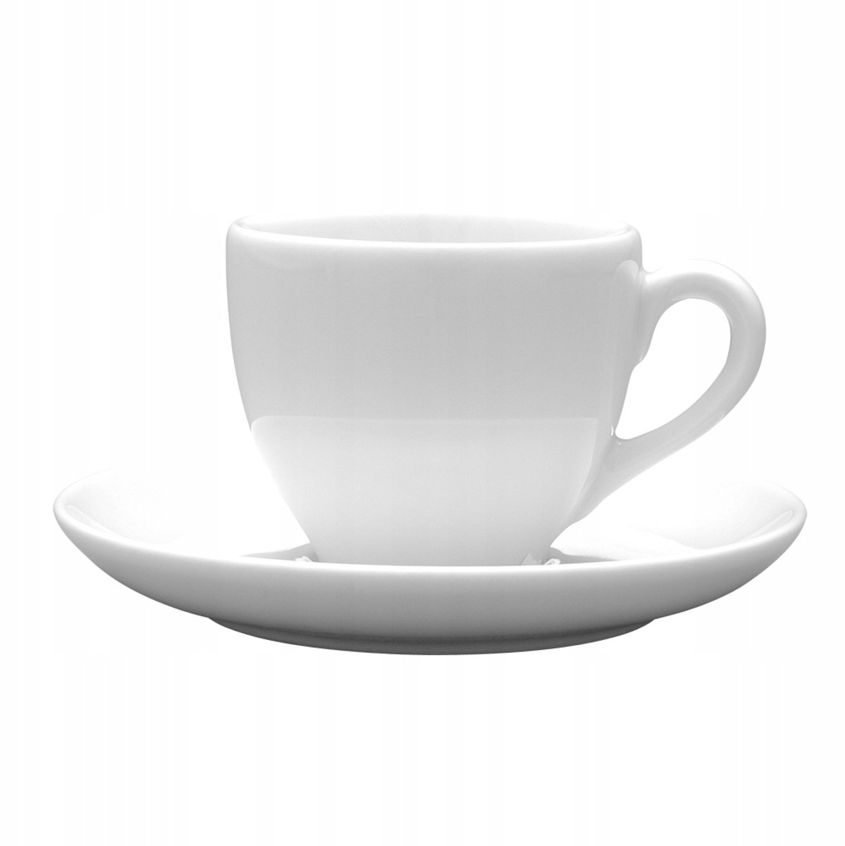 Lubiana Nana Koffie-/Theekop met Schotel Wit 150 ml