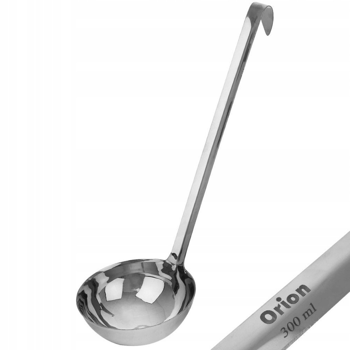 RVS Soeplepel 300ml - 35cm Lange Steel - Keuken Lepel voor Saus