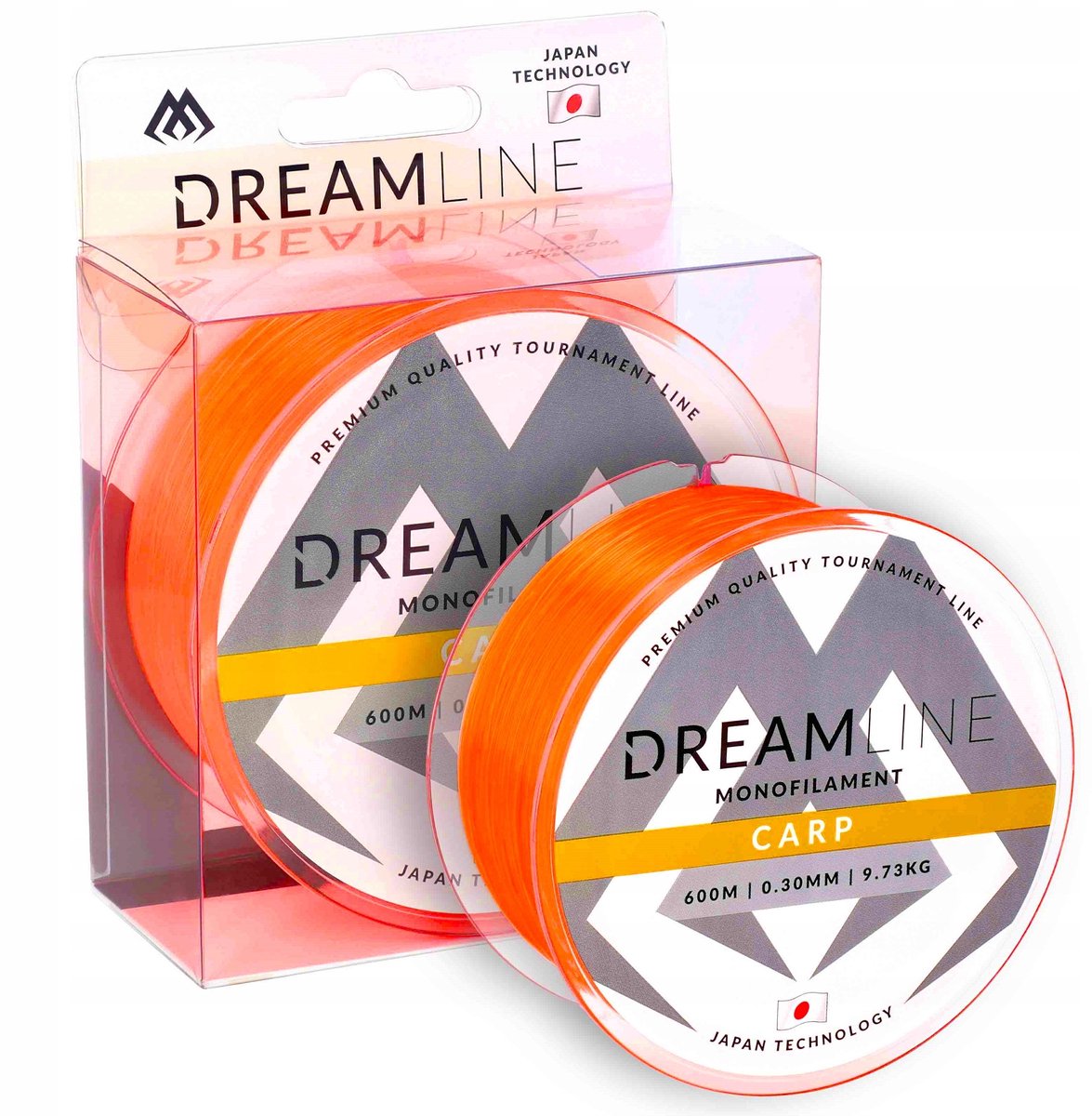 Mikado Dreamline Carp Fluo Karperlijn 1200m 0.35mm 12.04kg Ploegen