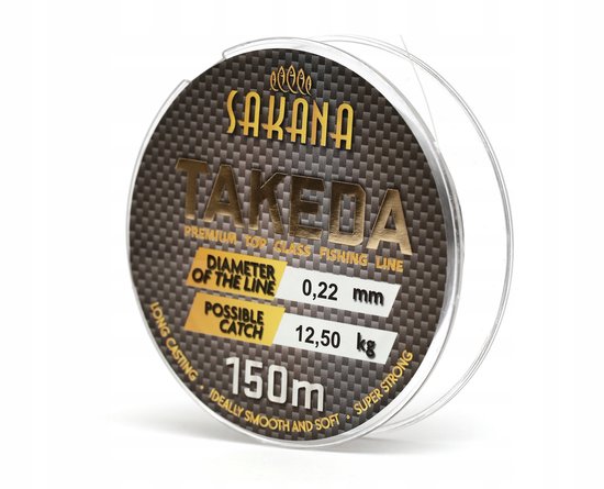 Sakana Takeda Vislijn 150m - 0,20mm - Super Sterk van Merkloos — afbeelding 3