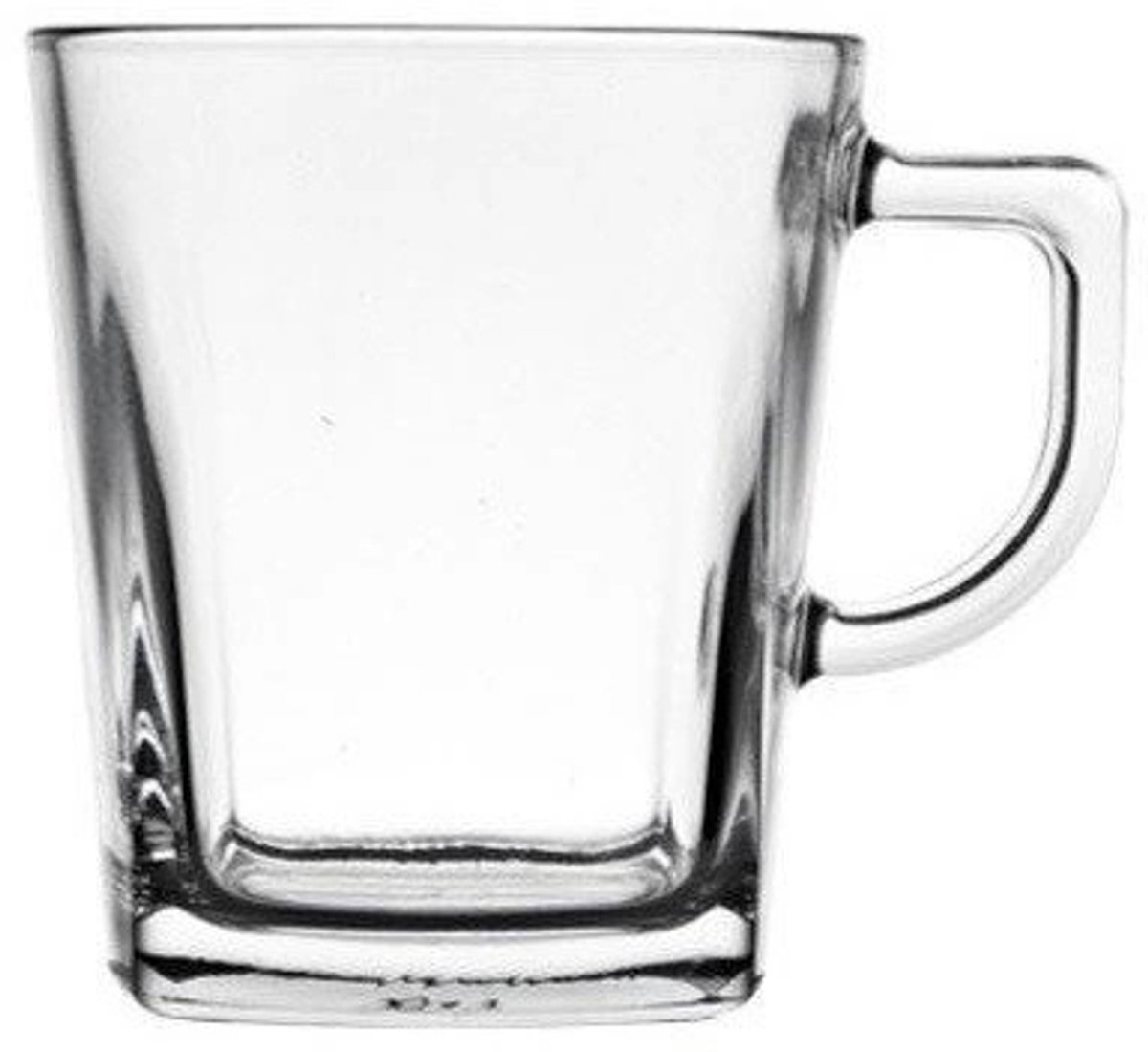 Pasabahce Carre Glazen Set - 2x 277 ml voor Koffie & Thee