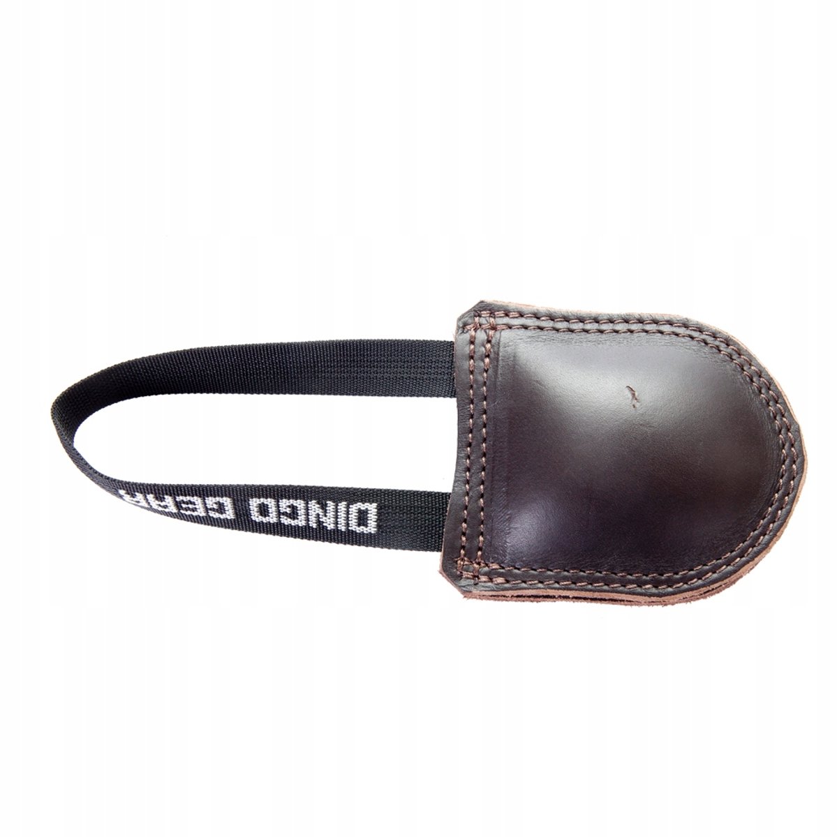 Dingo Gear Lederen Hondenspeelgoed, 10x12cm, met Handvat