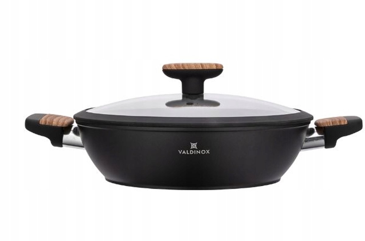 Valdinox Mustang steelpan 26cm 2,6L met deksel
