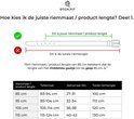 Illustration d'une ceinture avec des indications de taille, montrant comment mesurer la taille de la ceinture et la longueur totale.