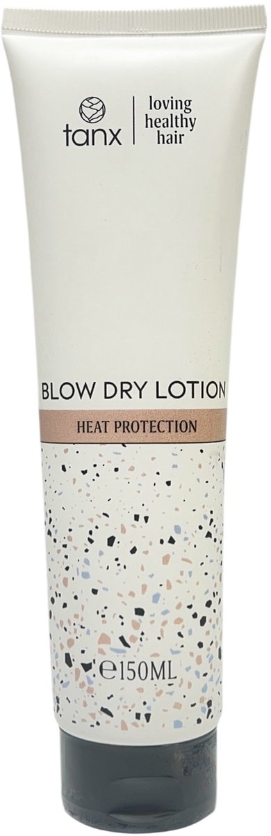 Tanx Blow Dry Lotion 150 ml Fohn en Brush Lotion Heat Protection Made By Phytodess Paris