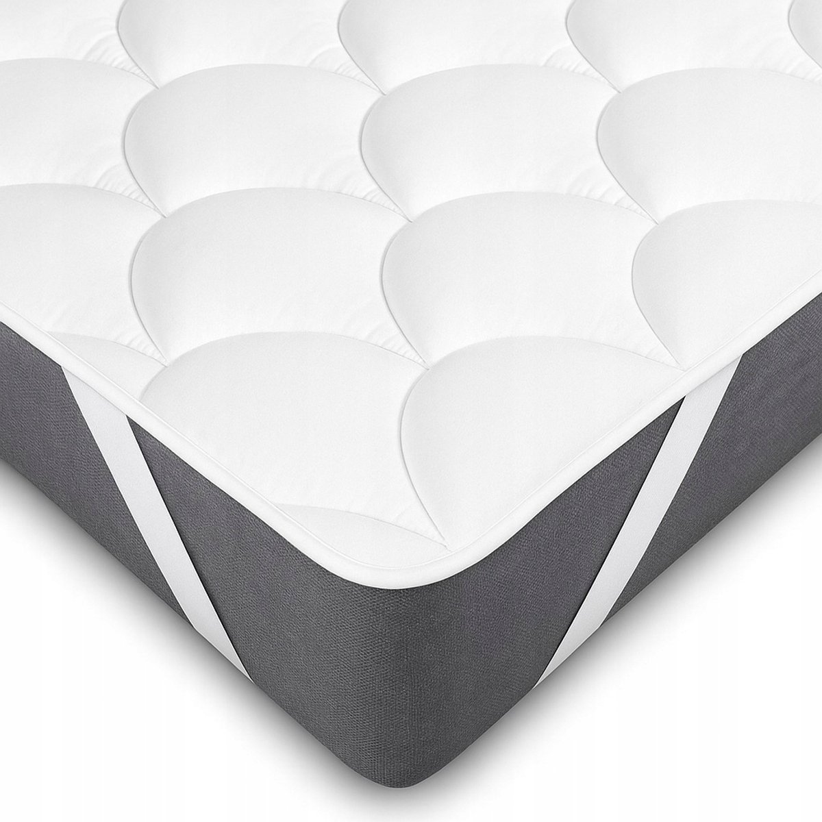 Gewatteerde Matrashoes 140x200 cm - Bescherming & Comfort