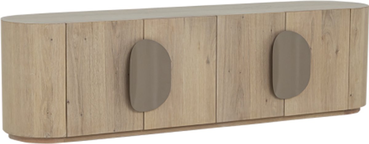 Tower Living Allure TV-meubel white wash 180 cm Wit