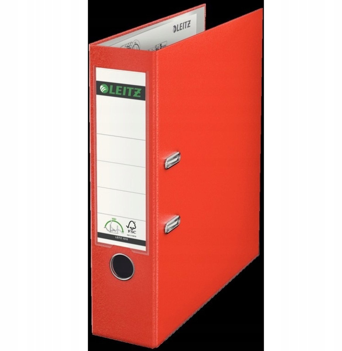 Leitz Segregator 180° A4/80mm Felicitas - Helder Rood