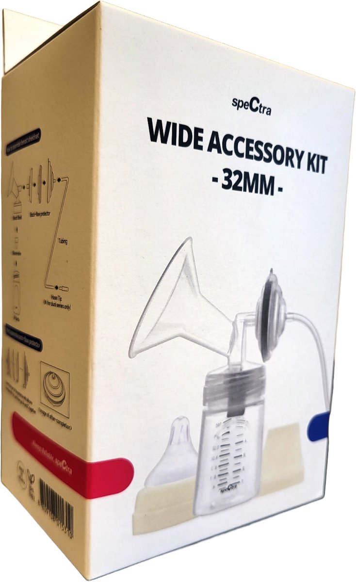 Spectra borstkolf set 32mm - toebehoren voor Spectra borstkolven | 002498