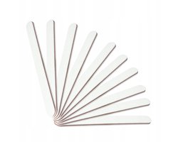 10x Nagelvijl 180/240 - Recht & Ideaal voor Natuurlijke Nagels