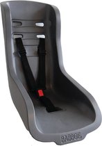 Babboe Peuterschaal - Voor Bakfiets - Comfortabel Kinderzitje - Compleet - 8 t/m 18 Maanden - Inclusief Bevestigingsmateriaal - Antraciet