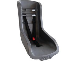 Babboe Peuterschaal - Voor Bakfiets - Comfortabel Kinderzitje - Compleet - 8 t/m 18 Maanden - Inclusief Bevestigingsmateriaal - Antraciet