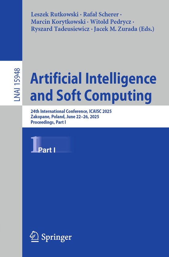 Springer Nature Proceedings Computer Science 1 - Artificial  ... - cover