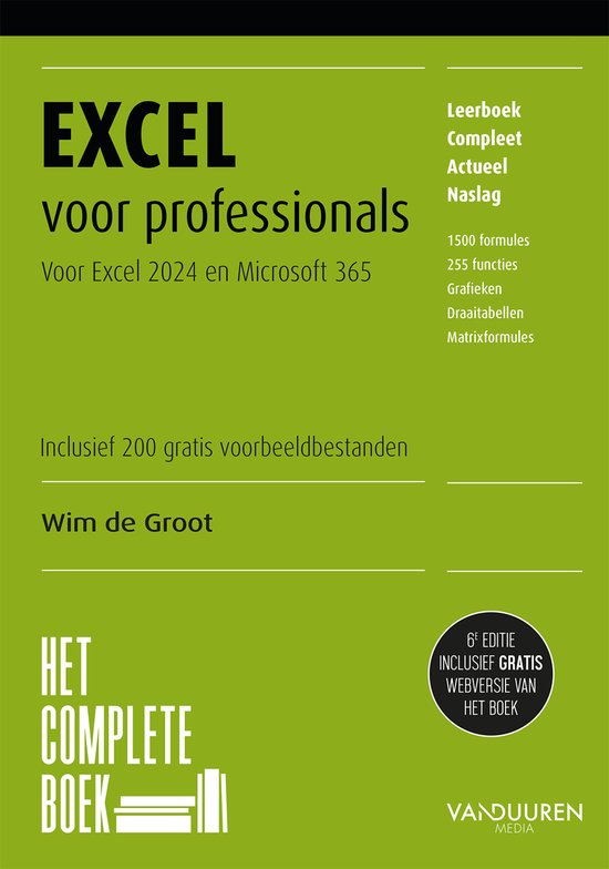 Het complete boek - Het Complete Boek Excel voor professiona ... - cover