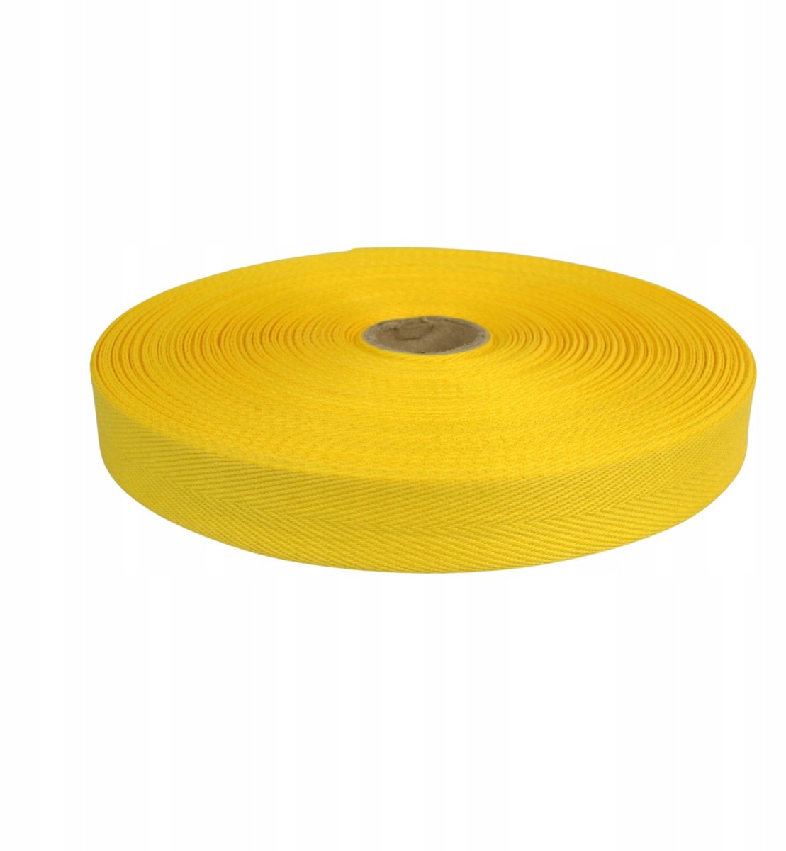 Ariadna Jodełka Band 25mm Geel 50m Katoen Polyester - Kwaliteit